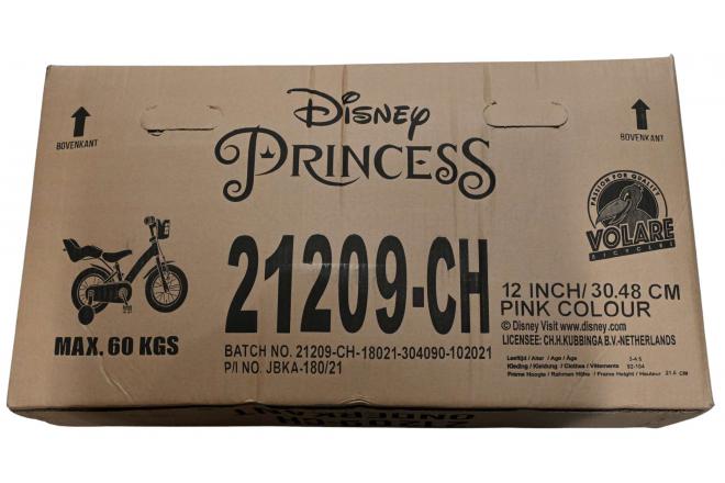 Disney Princess Rower dla dzieci - Dziewczynki - 12 cali - Różowy