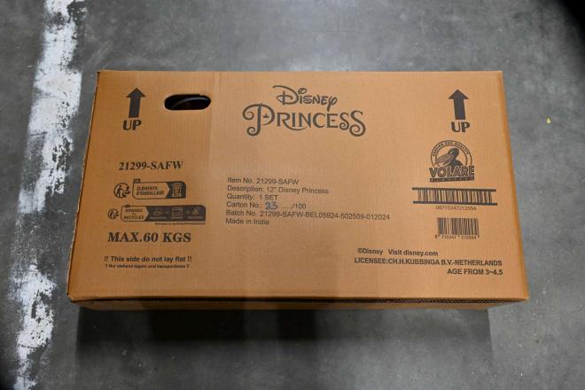 Rower dziecięcy Disney Princess - Dziewczynki - 12 cali - Różowy - Dwa hamulce ręczne