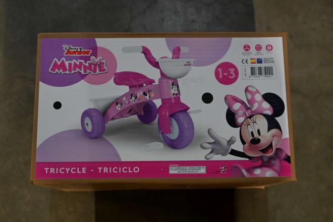 Rowerek trójkołowy Disney Minnie - Dziewczynki - Różowy