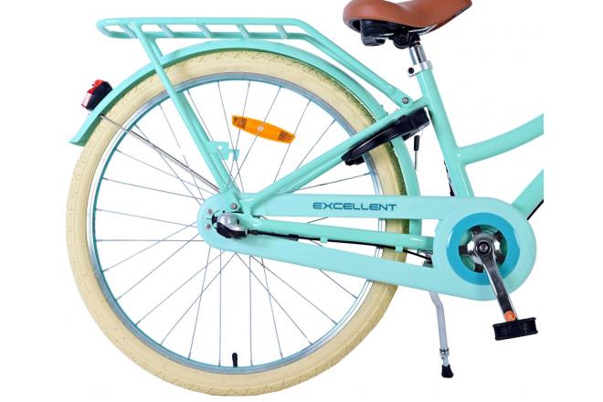 Volare Excellent Kinderfiets - Meisjes - 24 inch - Groen - 3 Versnellingen