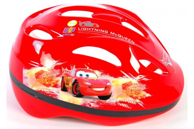 Kask rowerowy Disney Cars - czerwony - 51-55 cm