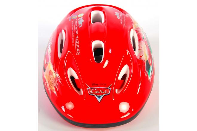 Kask rowerowy Disney Cars - czerwony - 51-55 cm